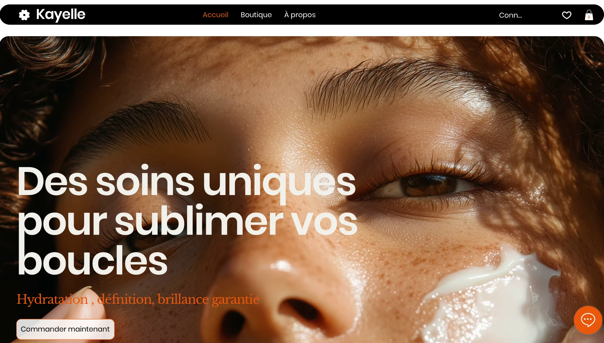 Création du site e-commerce de Kayelle Shop, boutique en ligne sur mesure